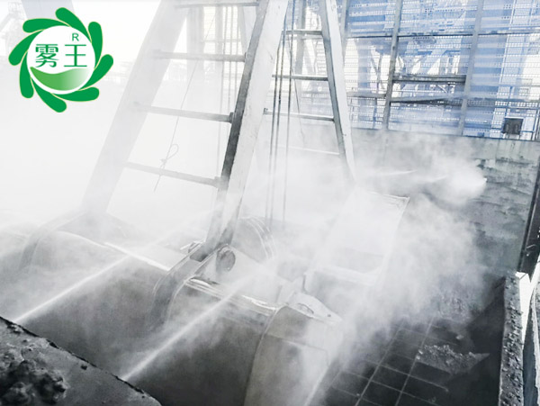 码头港口卸料口高压喷雾降尘系统（子弹头） (1)